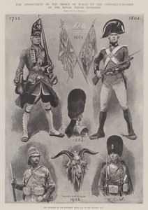 Walesin prinssin nimittäminen Royal Welsh Fusiliersin everstiksi